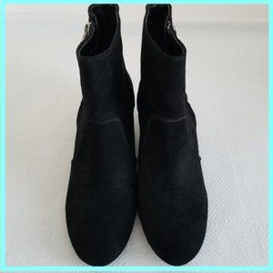 Antonio Melani "Terena" Black Suede Boots Size 7
